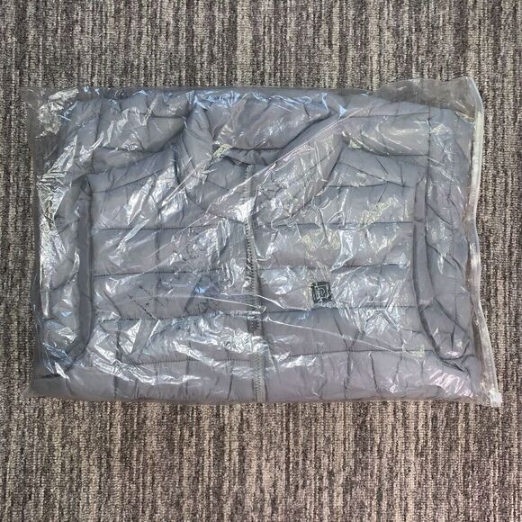 Latest Vogue Weathergear Size Youth 3XL Puffer Vest Gray Sleeveless Waterproof - Picture 1 of 8